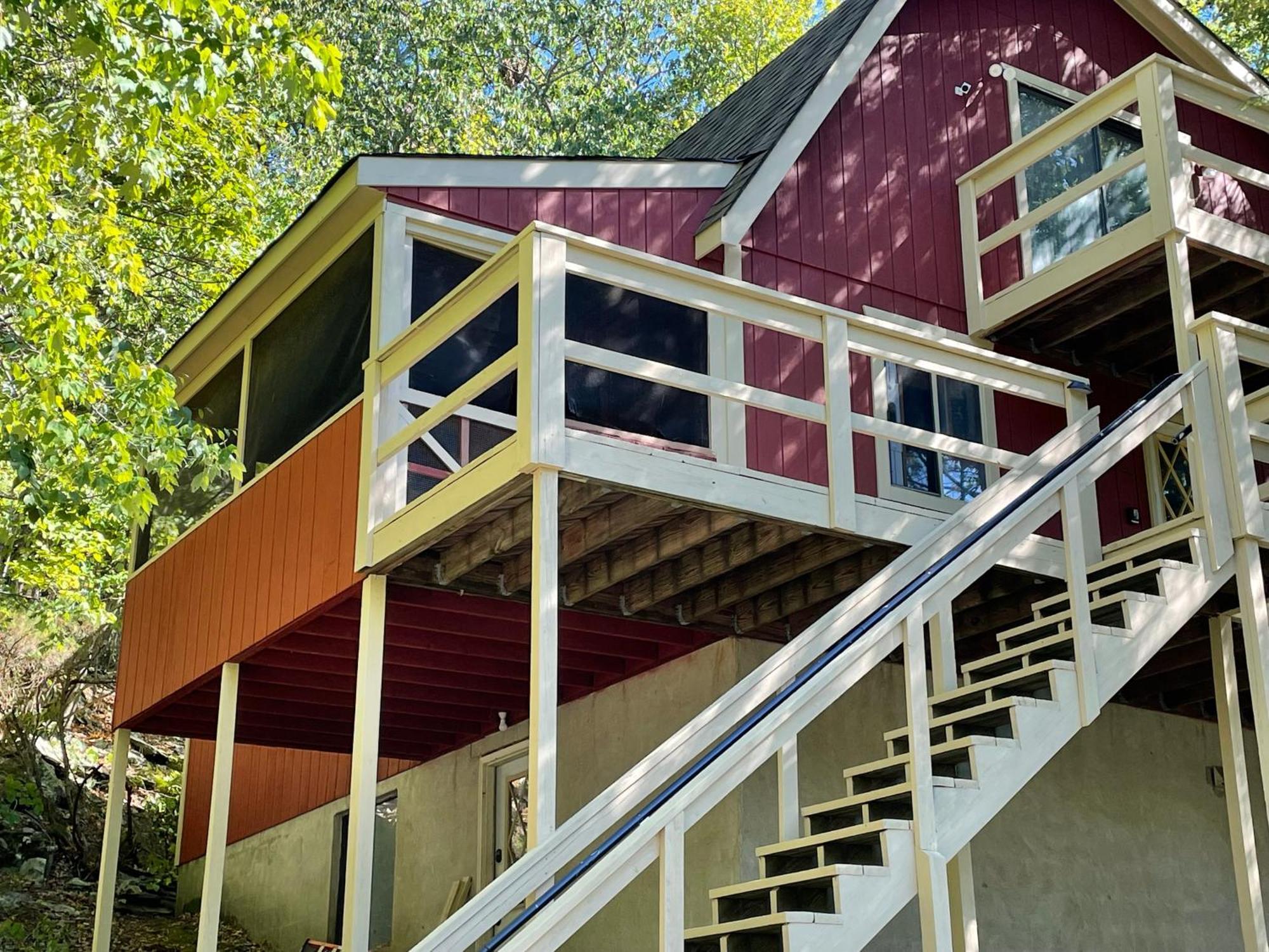Saw Creek Cabin - Regent Hilltop Bushkill Eksteriør bilde